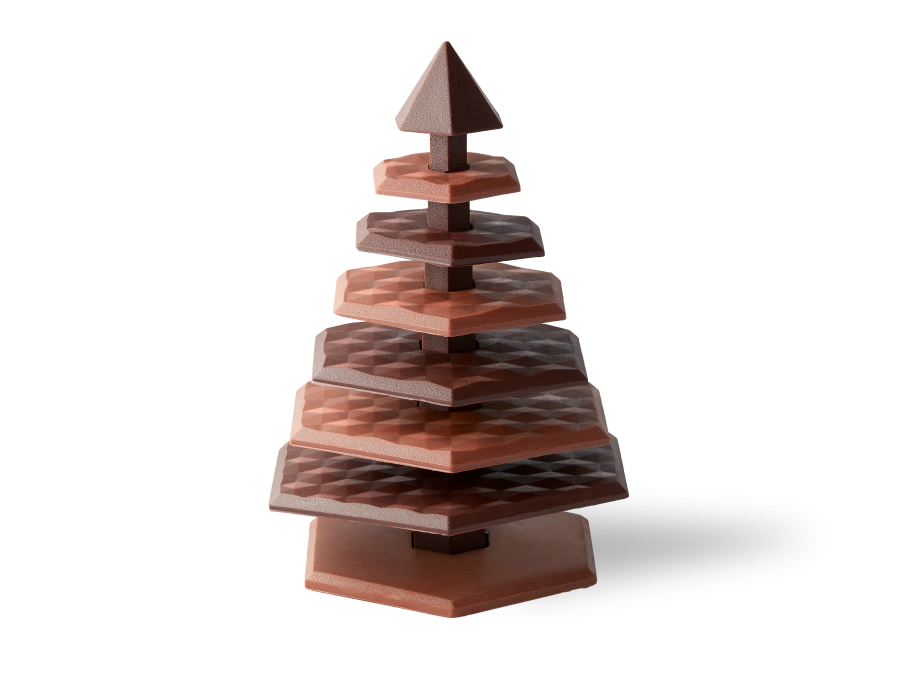 DIY Double Chocolate Christmas Tree