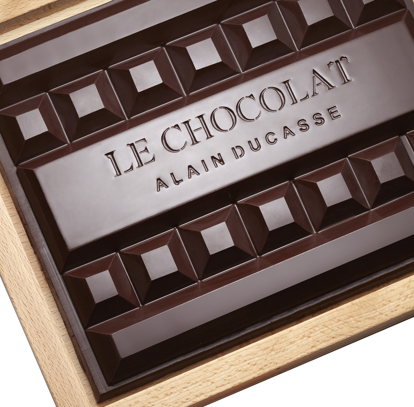 The chocolate block and accessories