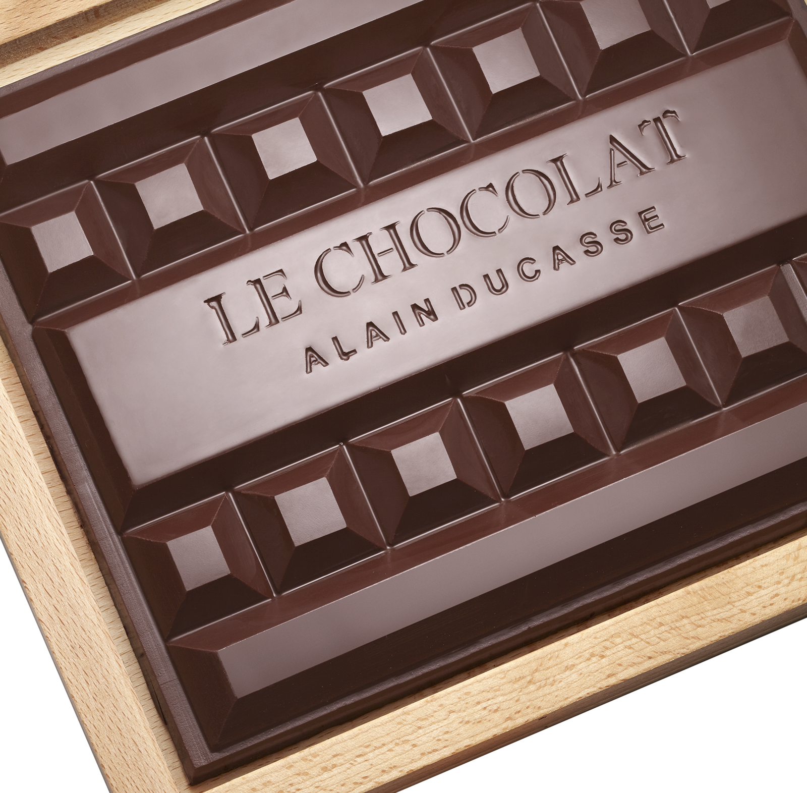 The chocolate block and accessories