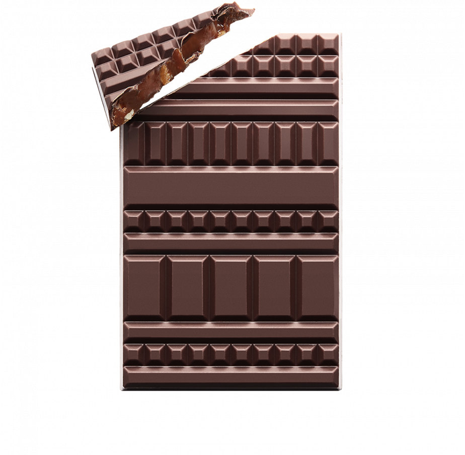 Smooth Caramel - Filled Chocolate Bar - Dark