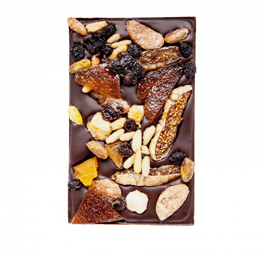 Almonds & candied oranges & figs