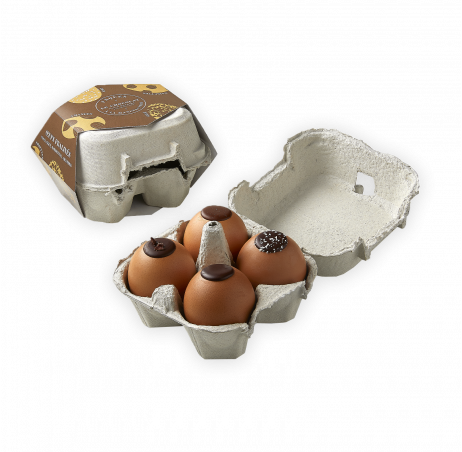 4 Easter eggs - Praliné