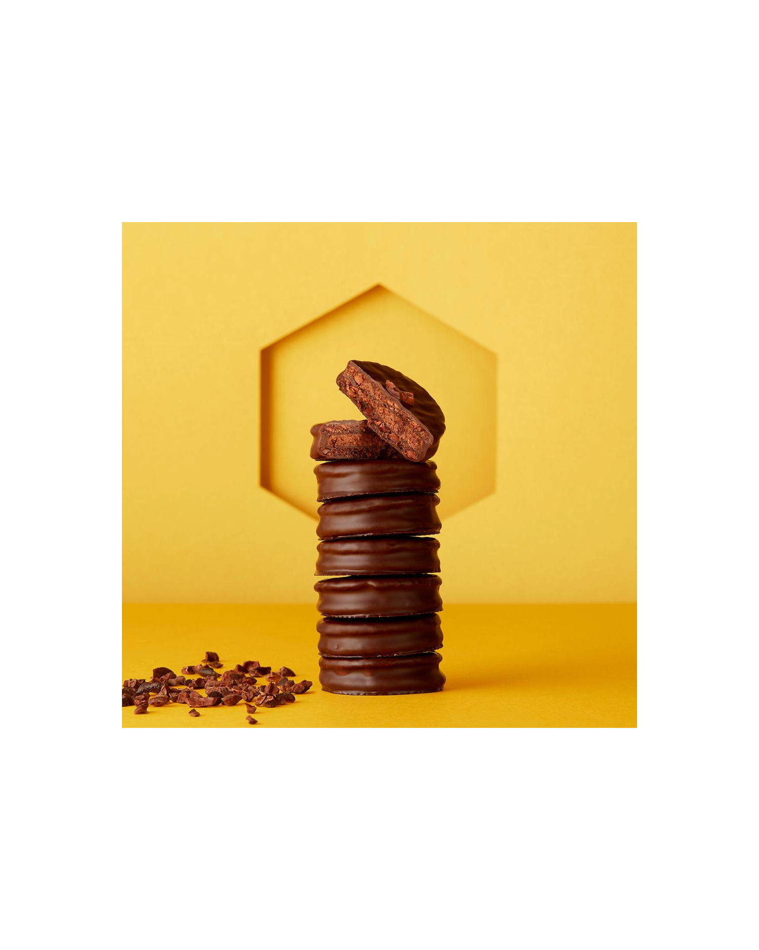 Cocoa nibs Palet Biscuit Le Biscuit Alain Ducasse