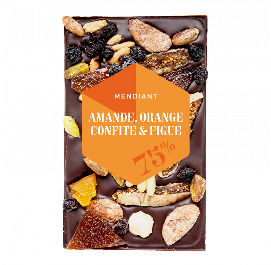 Almonds & candied oranges & figs