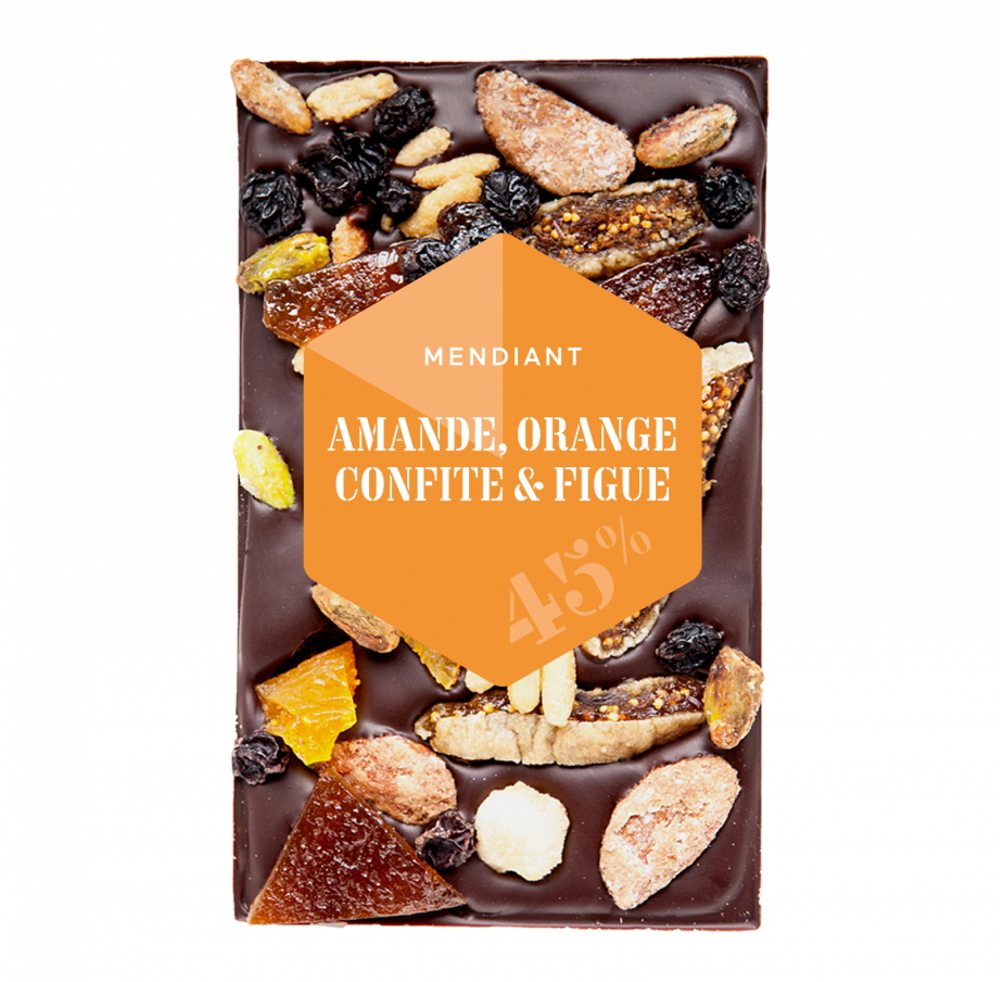 Almonds & candied oranges & figs