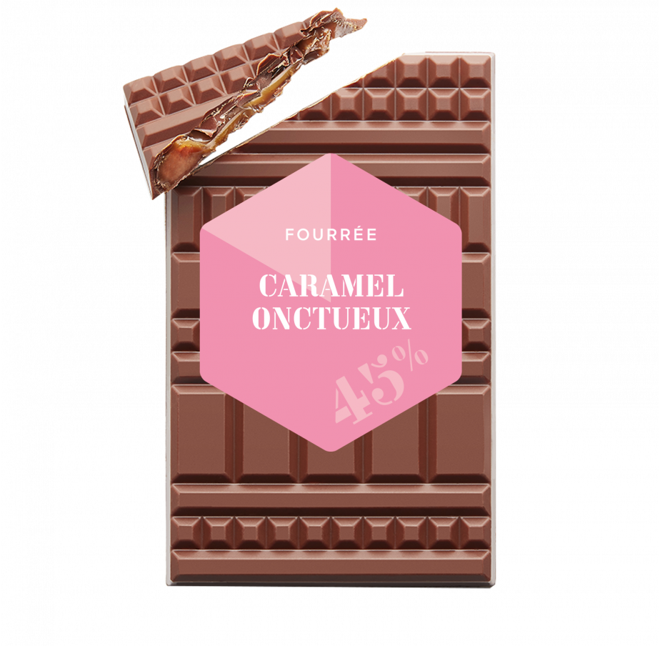Smooth Caramel - Filled Chocolate Bar - Milk