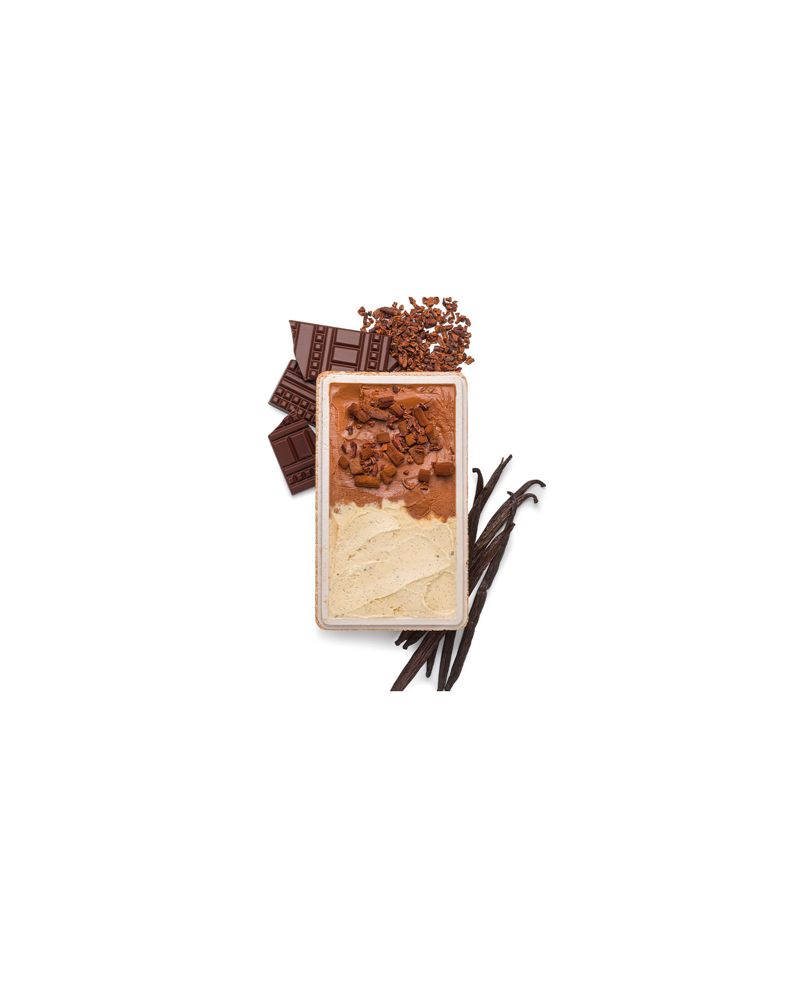 Three Vanillas - Peru Chocolate gelatos
