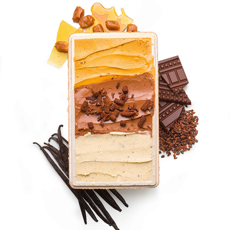Glaces Trois Vanilles - Pérou - Caramel