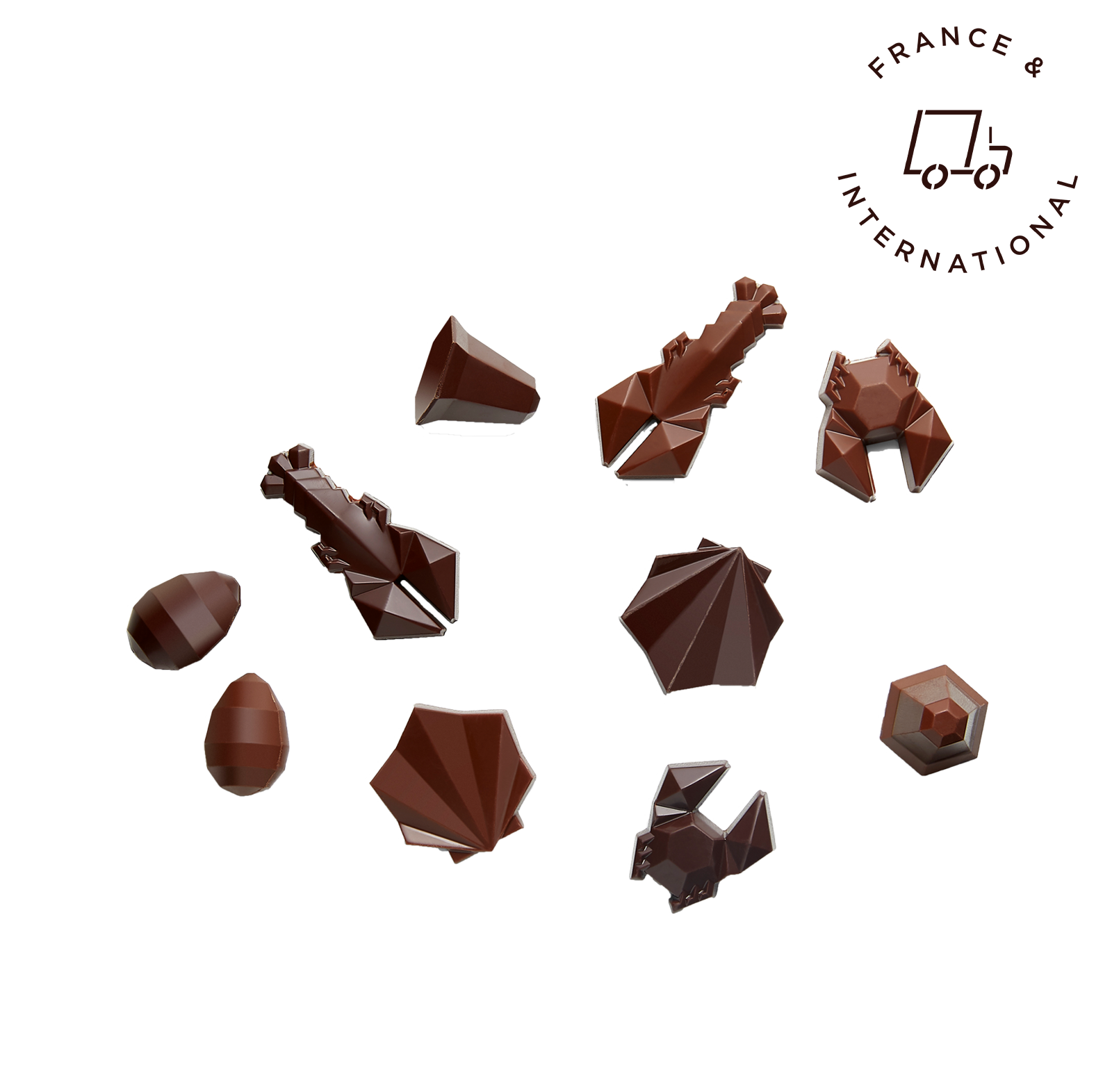 Friture praliné - grand format