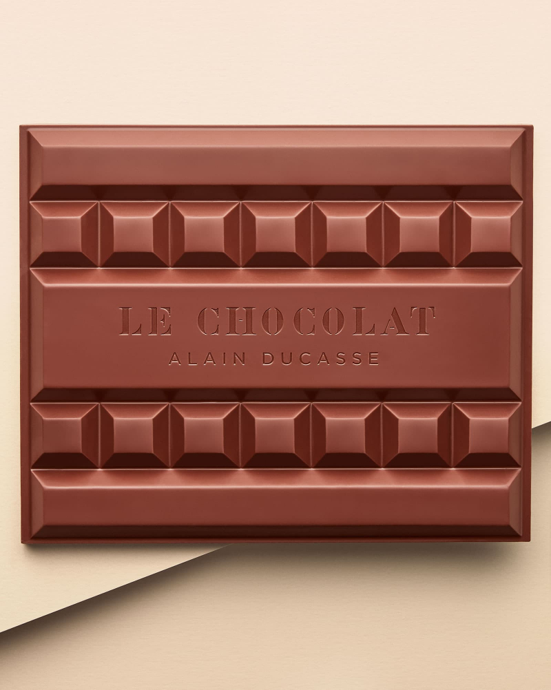 Bloc de chocolat au Lait  Le Chocolat Alain Ducasse