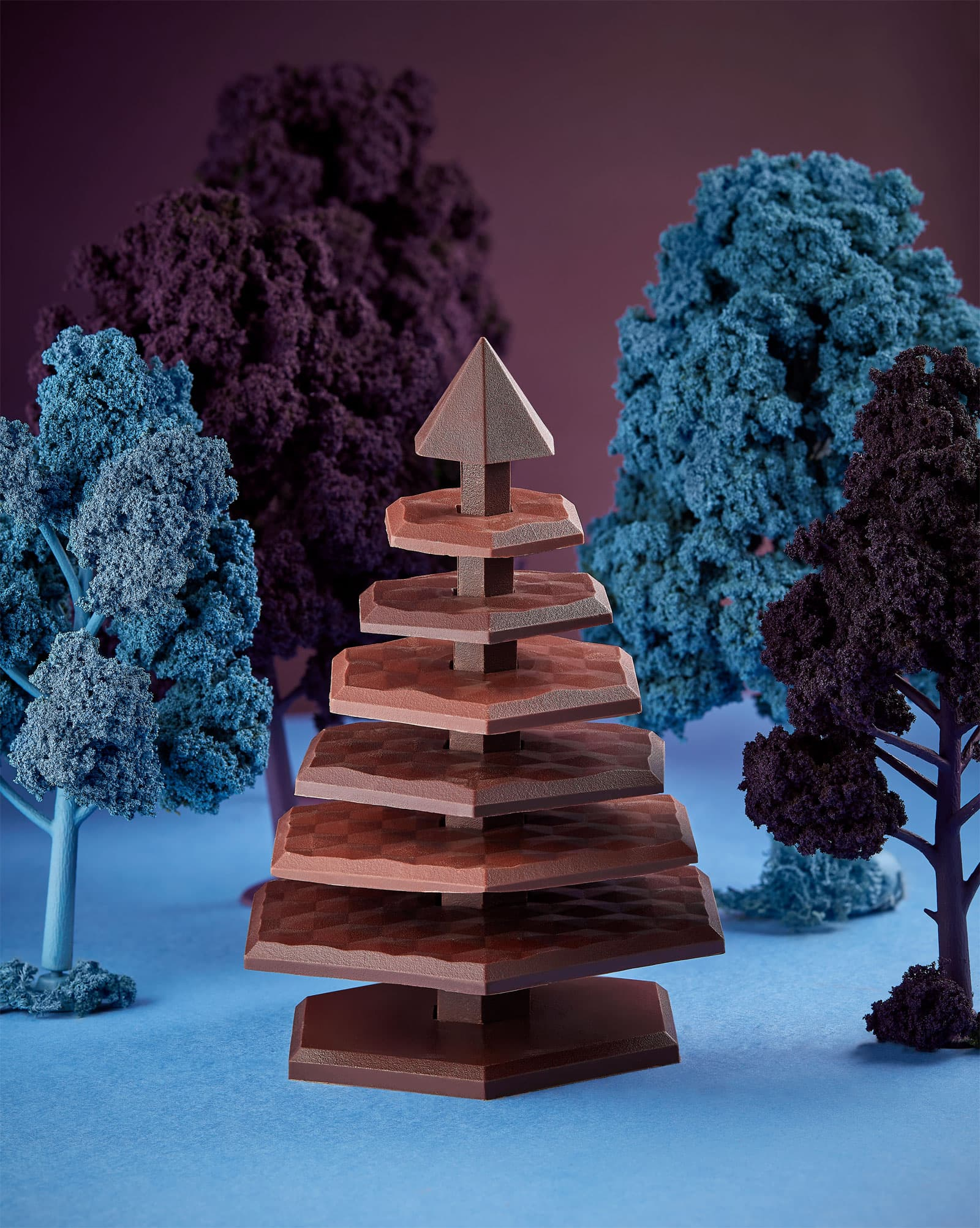 DIY Double Chocolate Christmas Tree
