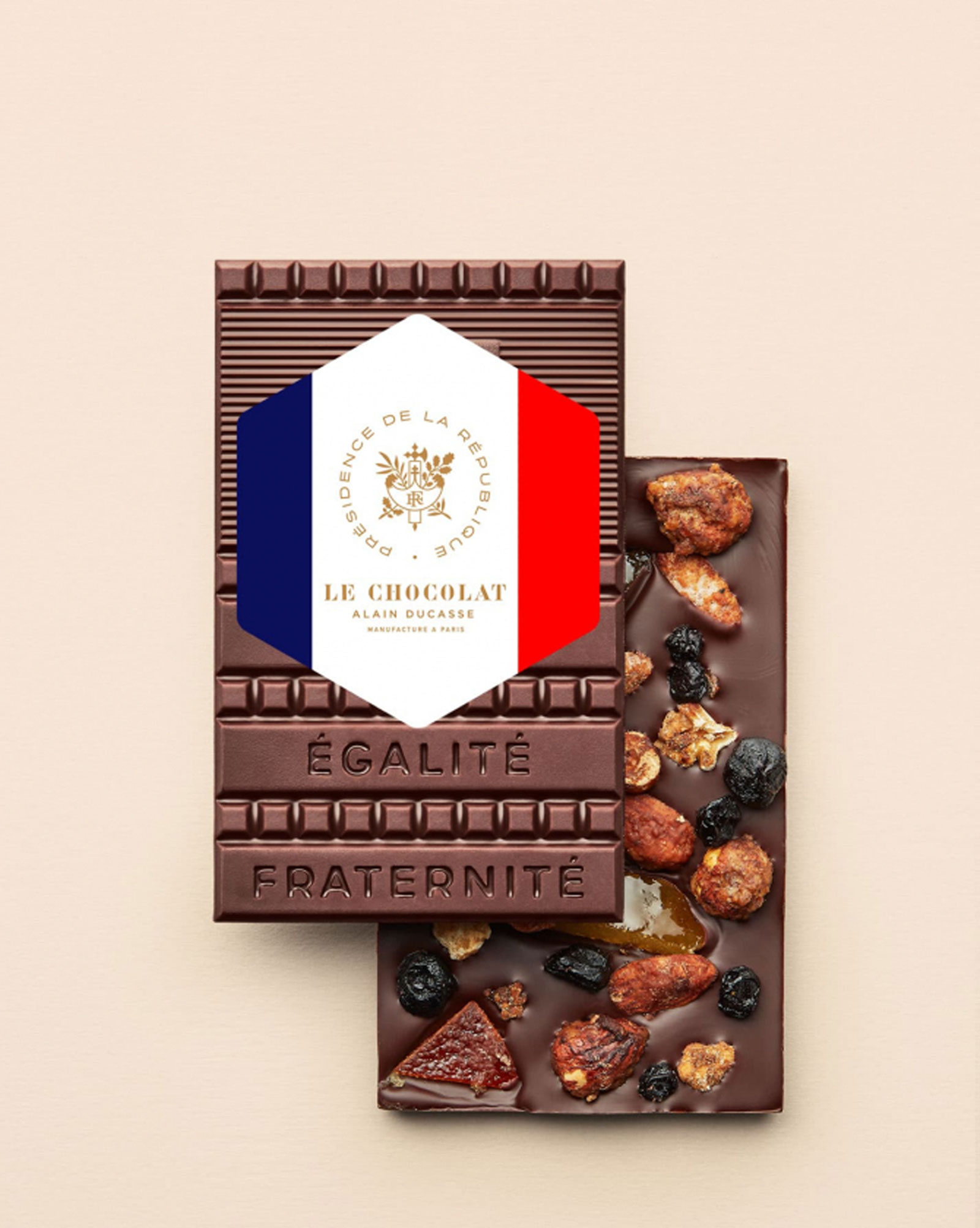 Livraison à domicile Lindt Chocolat création noir pistache amandes