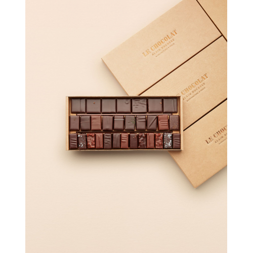 Ganaches & Pralinés Box 30 pieces | Le Chocolat Alain Ducasse