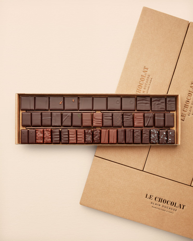 Ganaches & Pralinés Box 45 pieces | Le Chocolat Alain Ducasse
