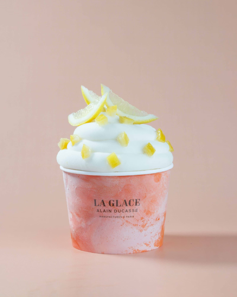 Lemon & Candied Lemon Sorbet Le Chocolat Alain Ducasse