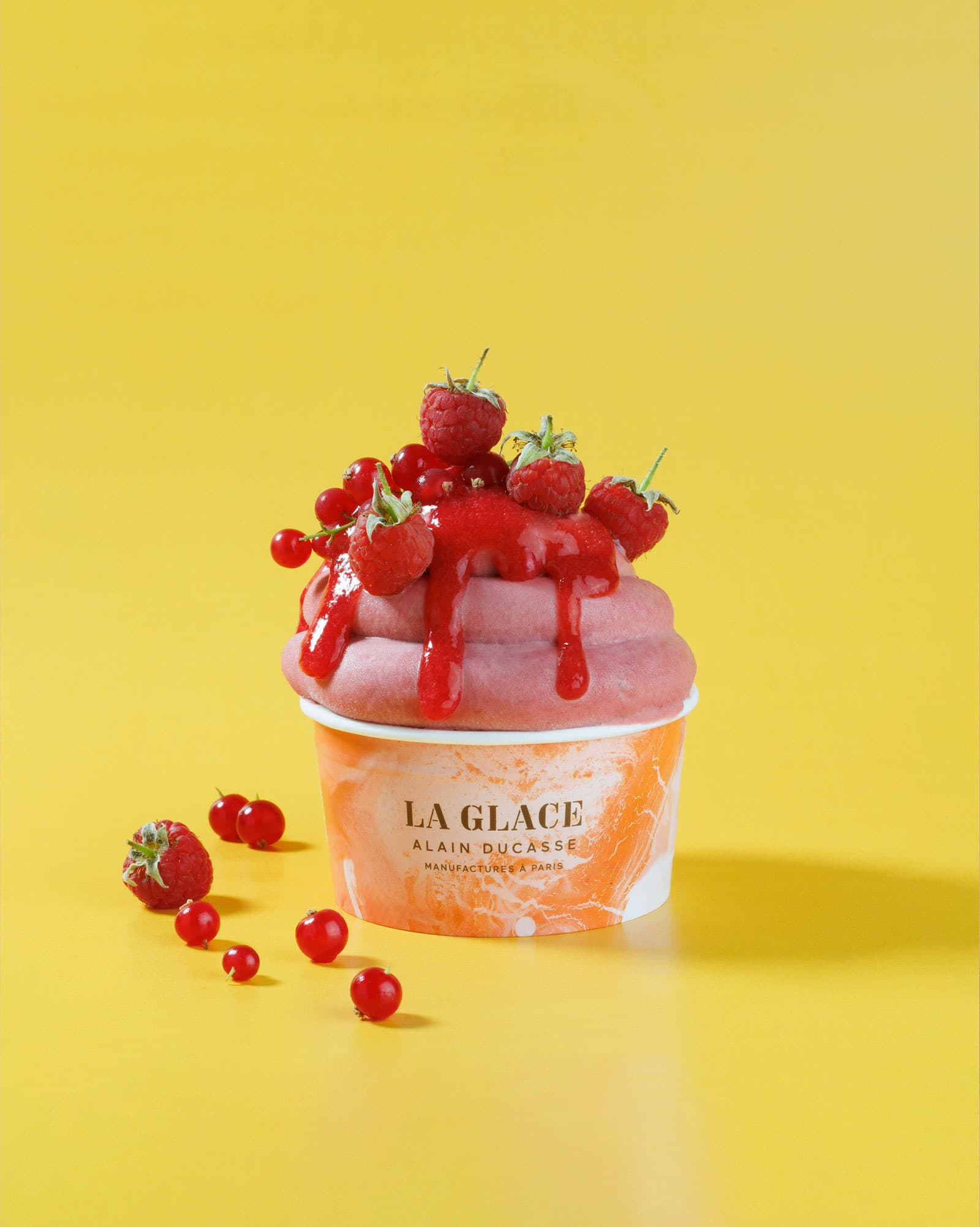 Raspberry, Redcurrant Sorbet