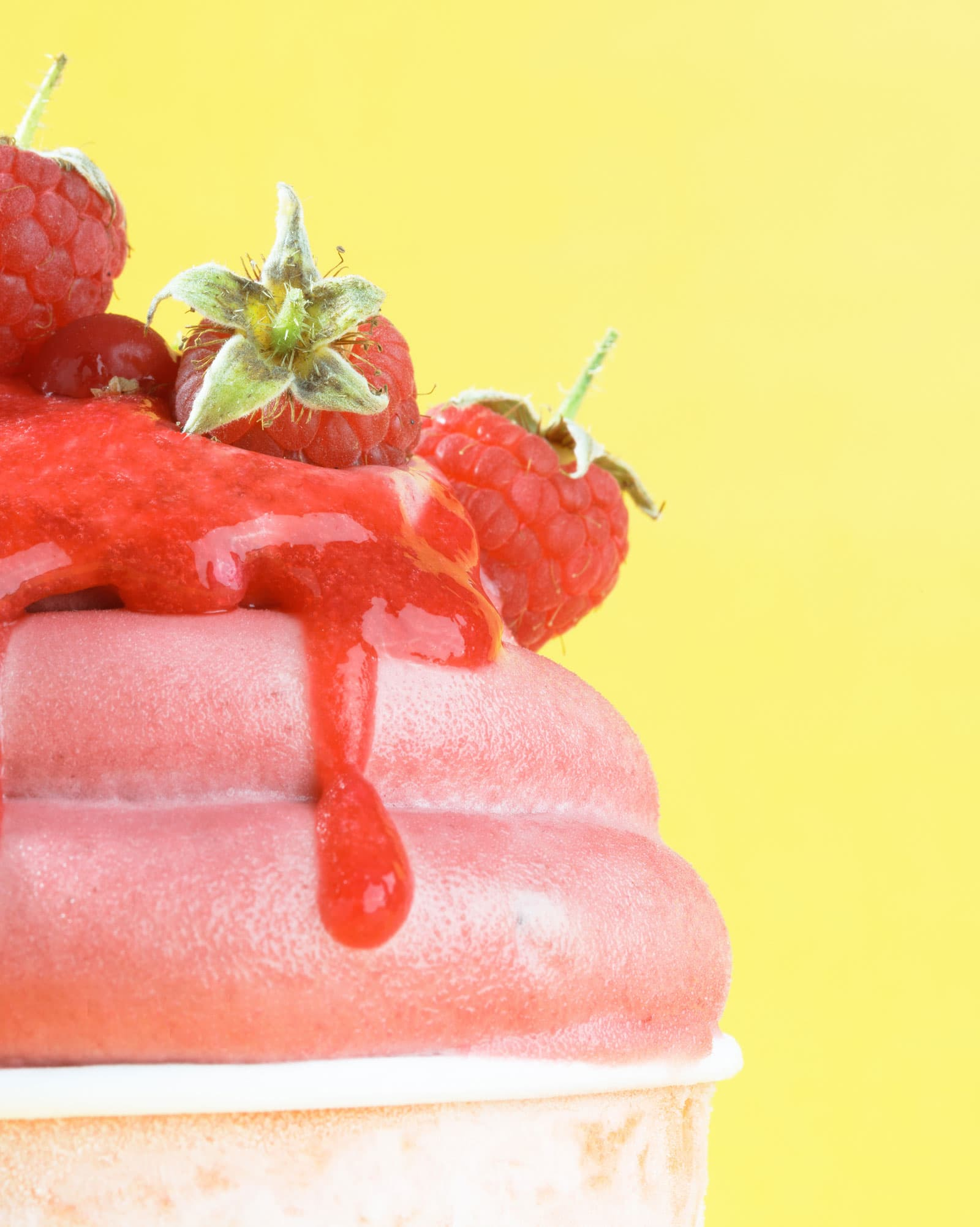 Raspberry, Redcurrant Sorbet