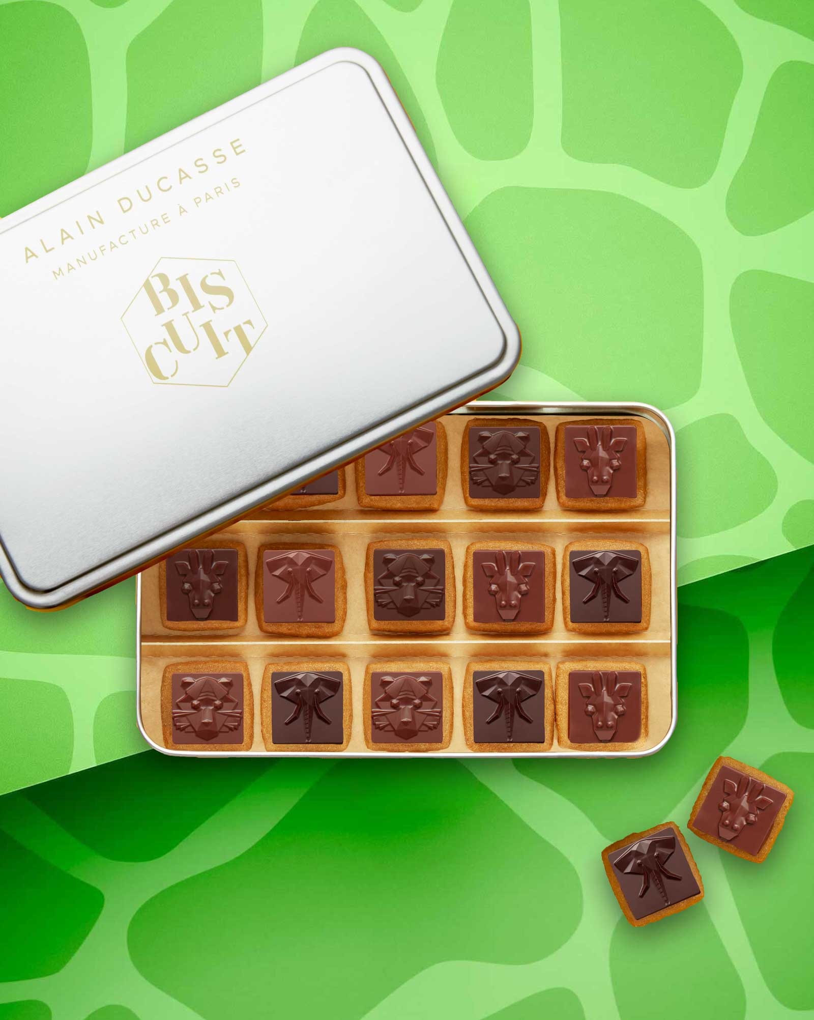 All-butter biscuit squares box