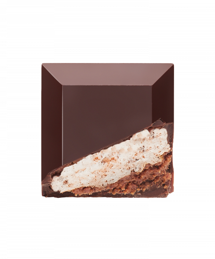 1 - Pépite praliné noisette & guimauve vanille Noir