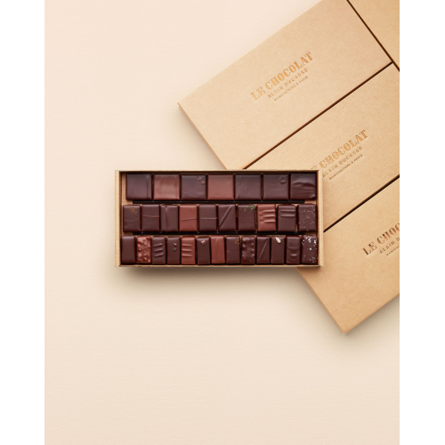 Ganaches & Pralinés Box 30 pieces | Le Chocolat Alain Ducasse