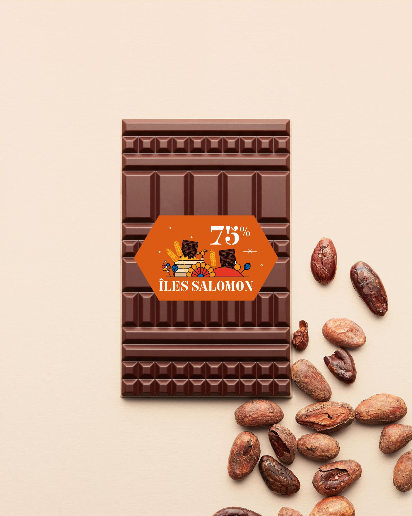 Solomon Islands chocolate bar