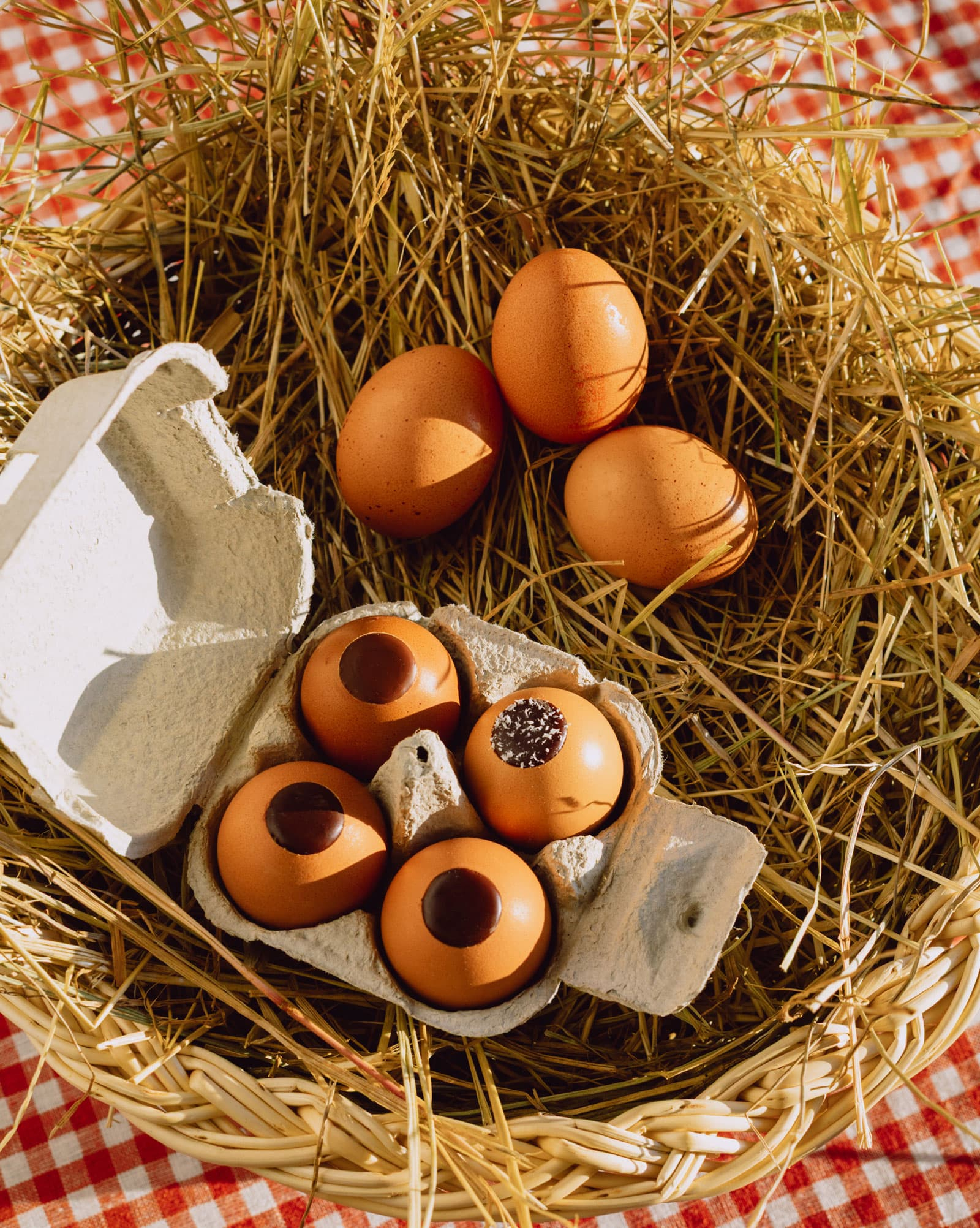 4 Easter eggs - Praliné