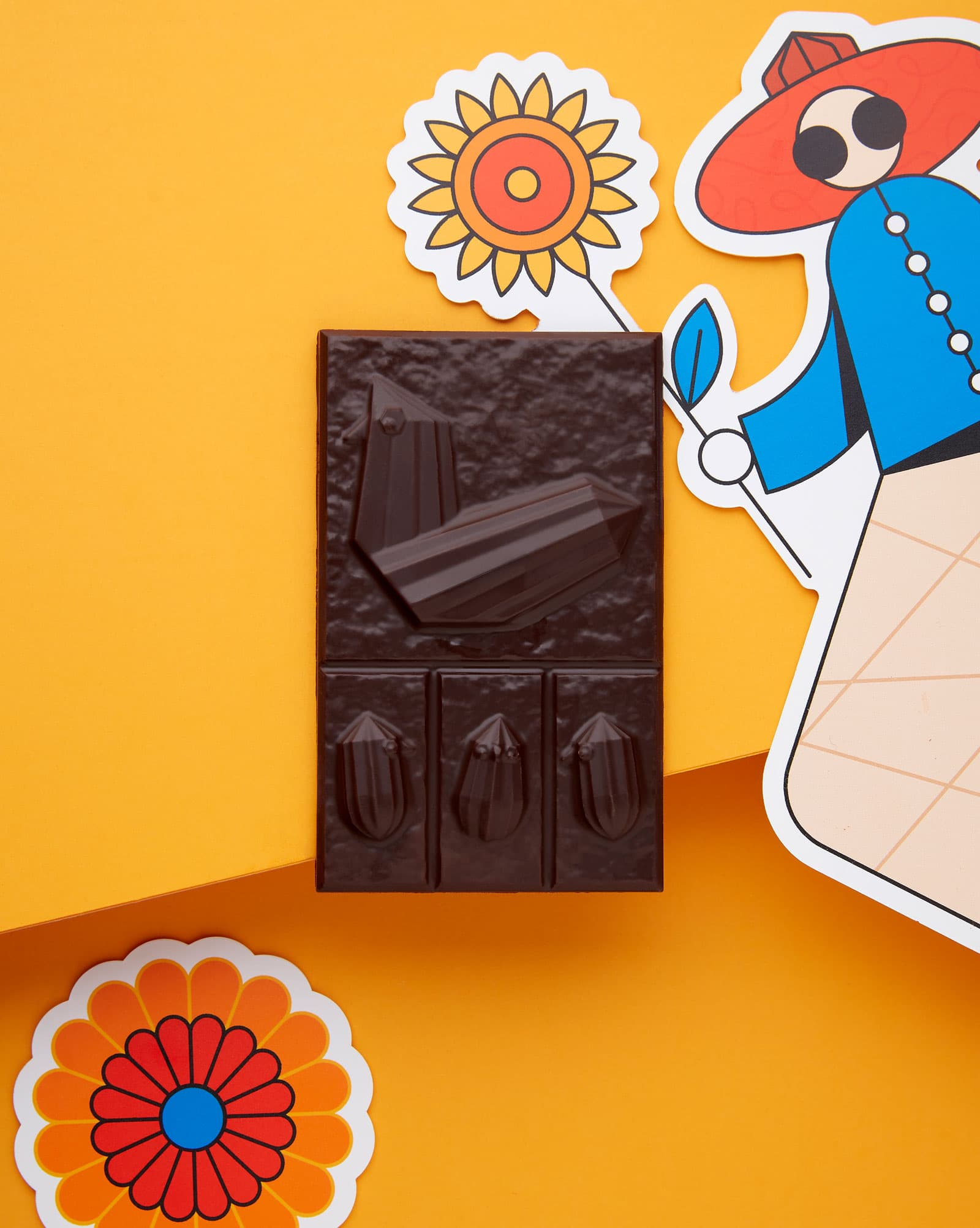 Duo de tablettes pralinées