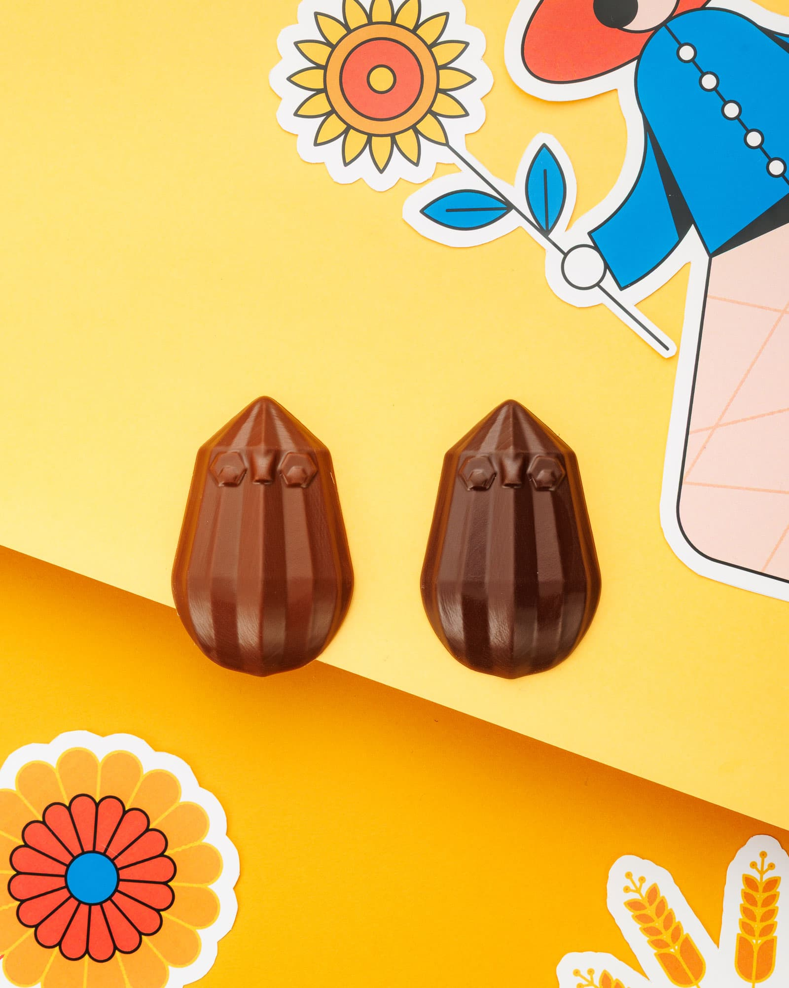 Petits caboussins à cacher