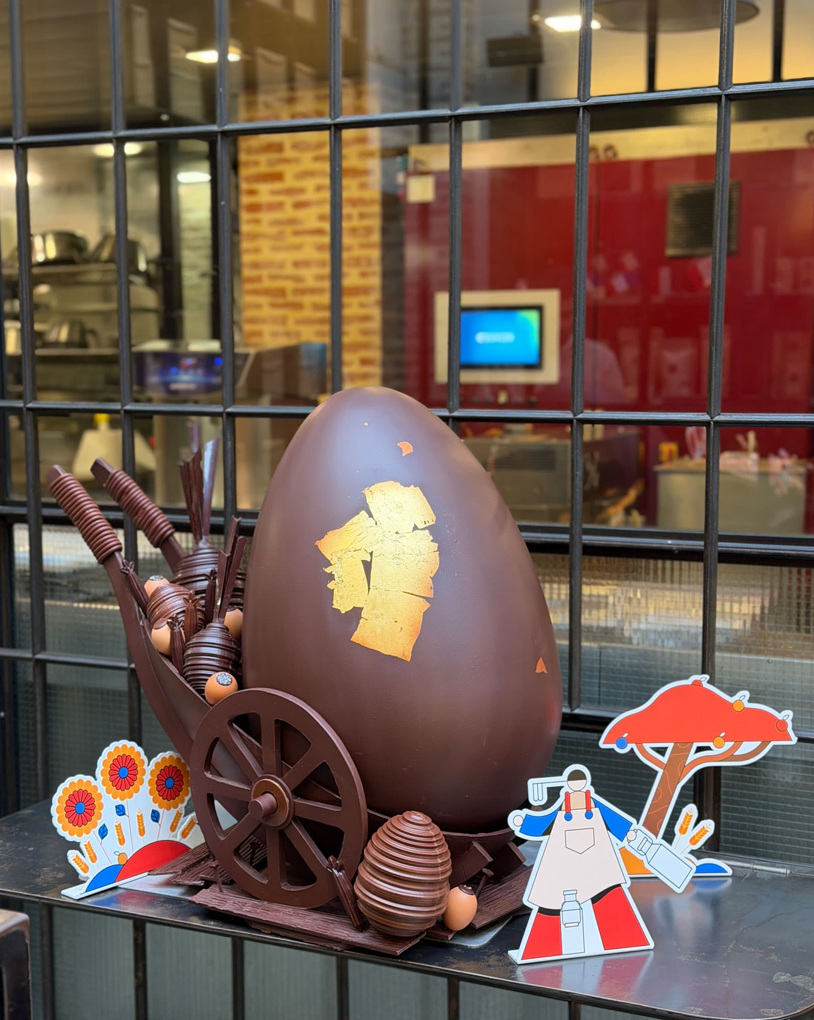 Pièce d'exception en chocolat