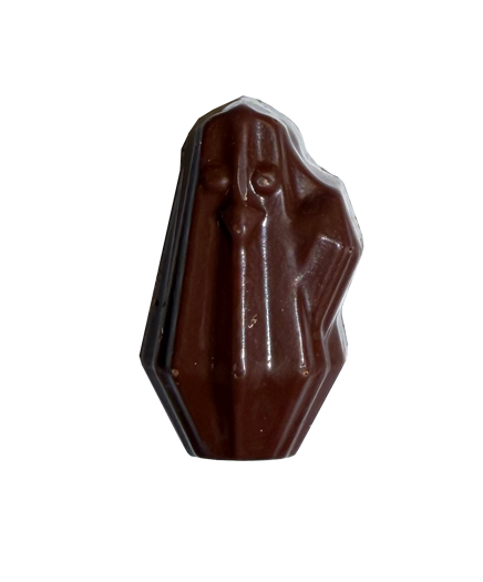 Almond Praliné Hen – Dark Chocolate