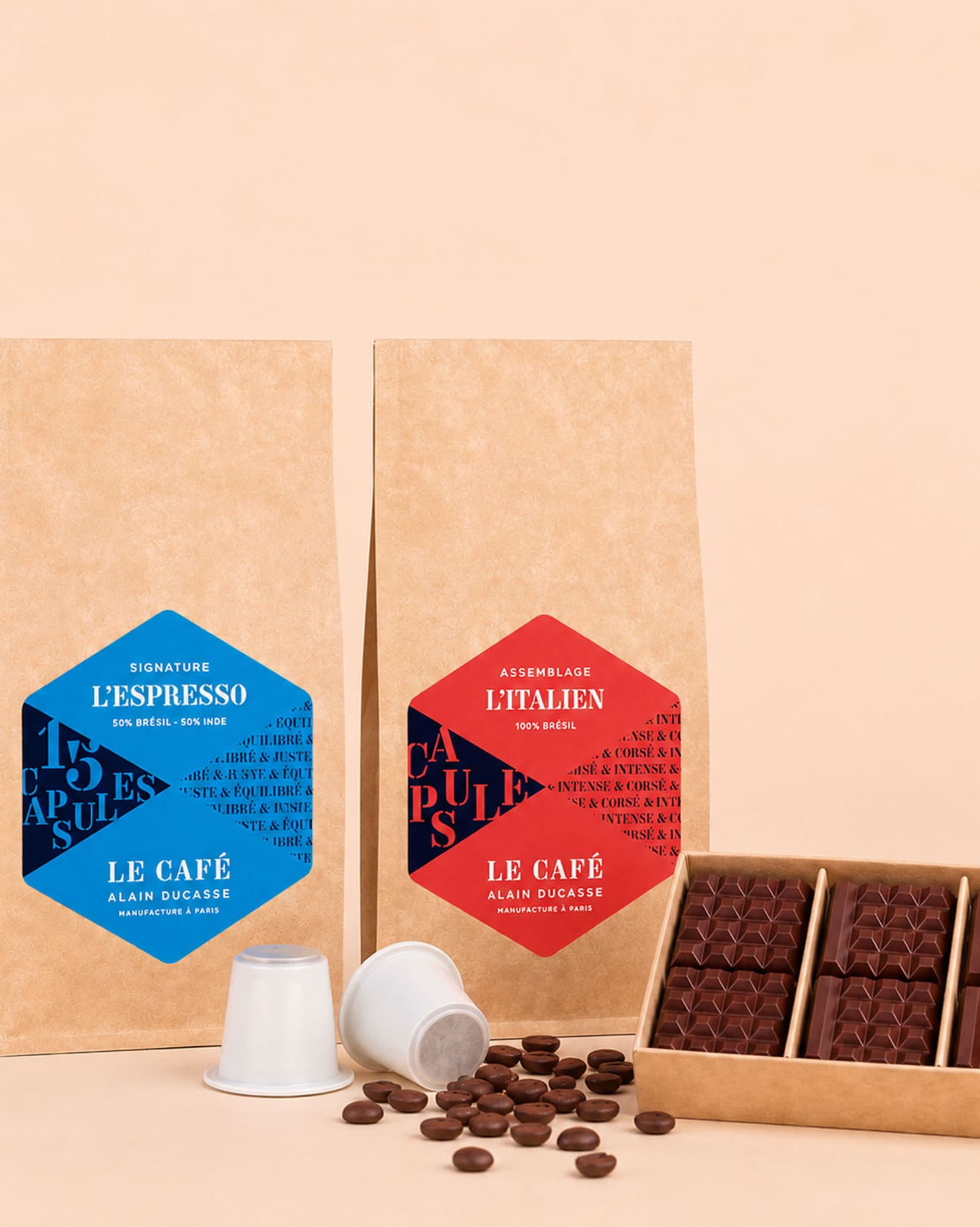 Square bites box & Signature coffee