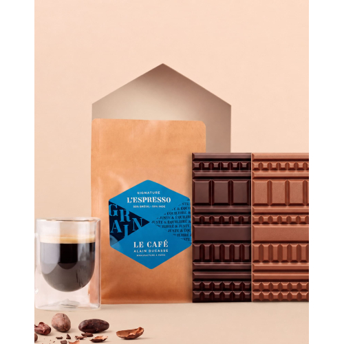 Chocolate bars & Espresso coffee | Alain Ducasse Chocolat
