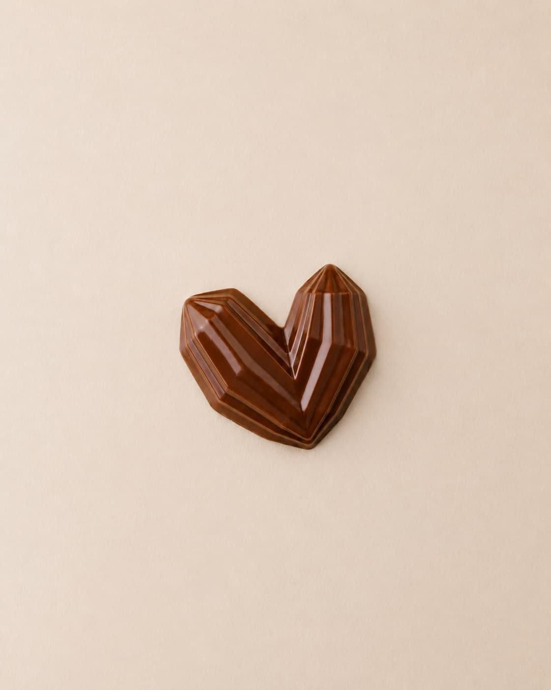 Cocoa pod heart