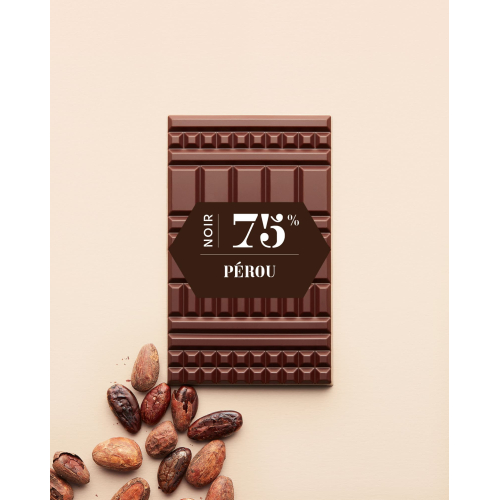 Dark Chocolate Bar Peru Chuncho 75% | Le Chocolat Alain Ducasse