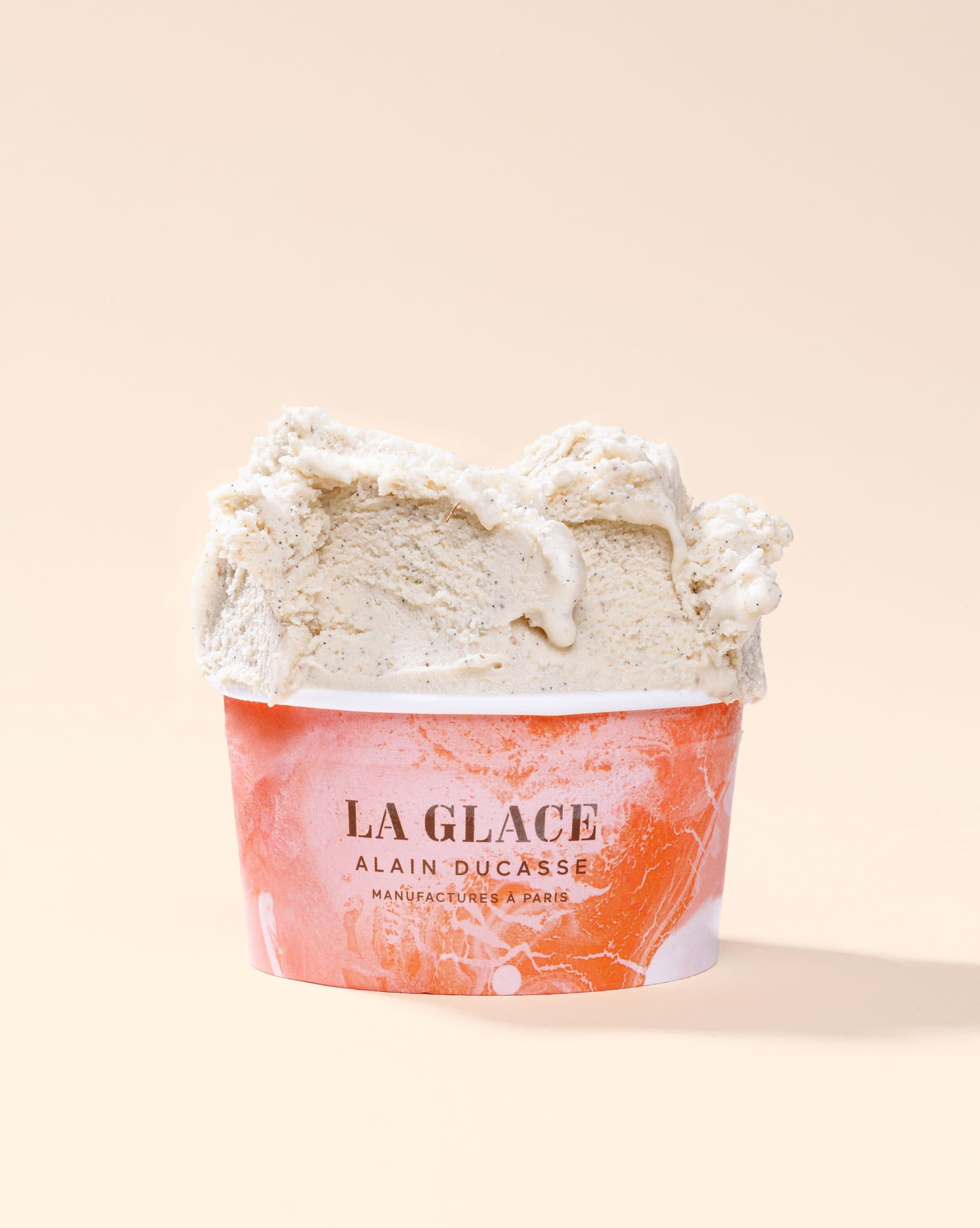 Three vanillas gelato