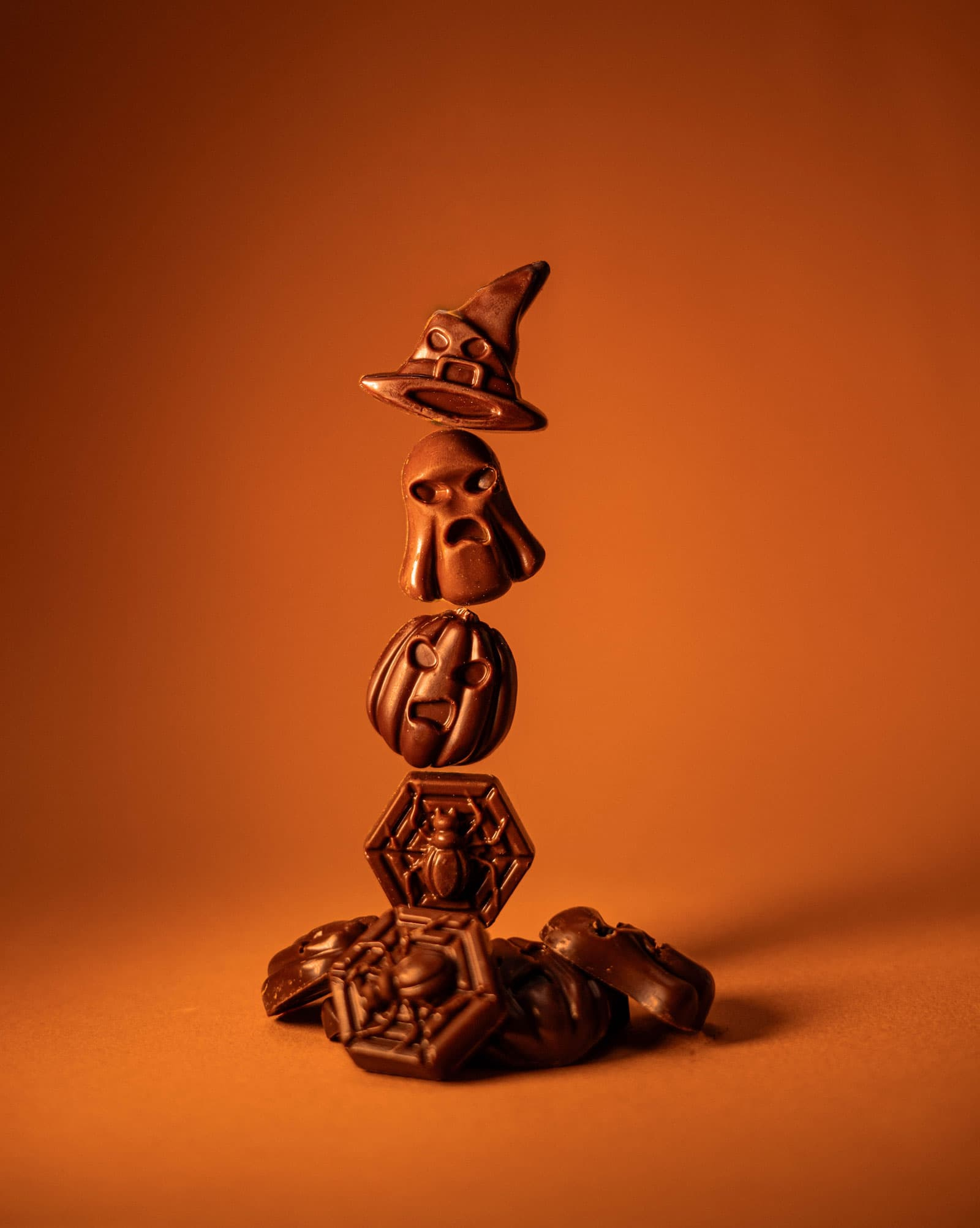 Halloween plain chocolates