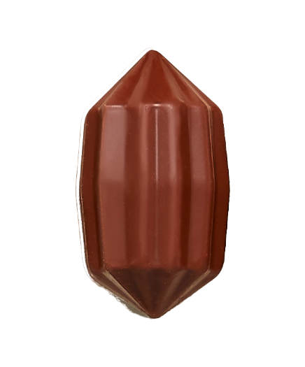 Mini-Milchschokoladen-Cabosse mit Kokospraline