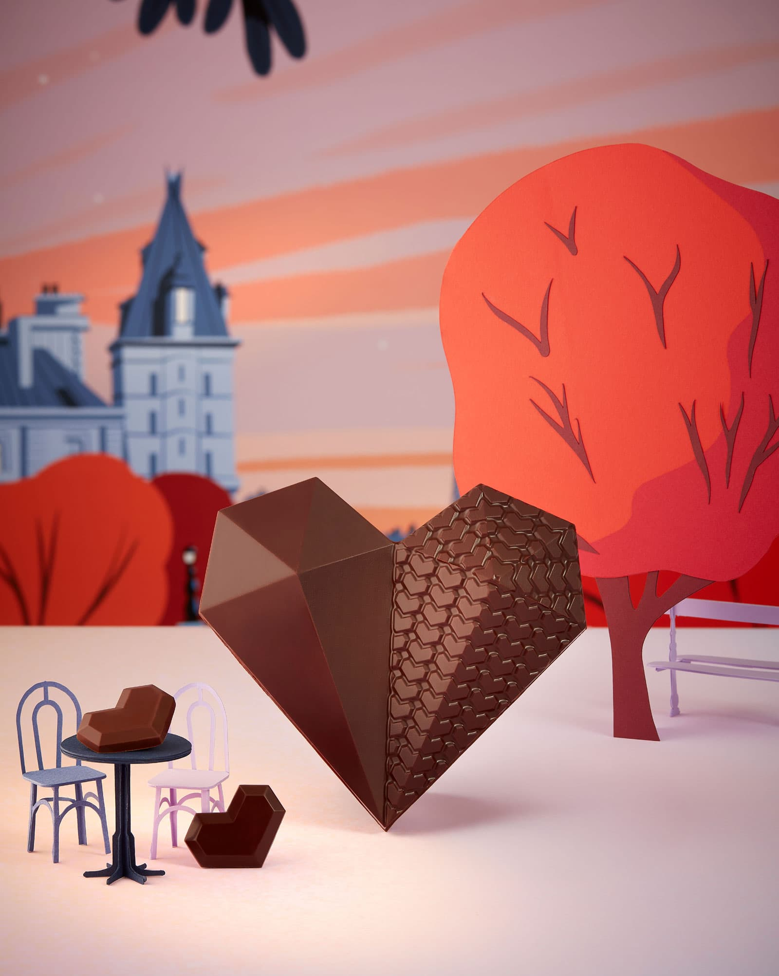 Blätterkrokant-Herz