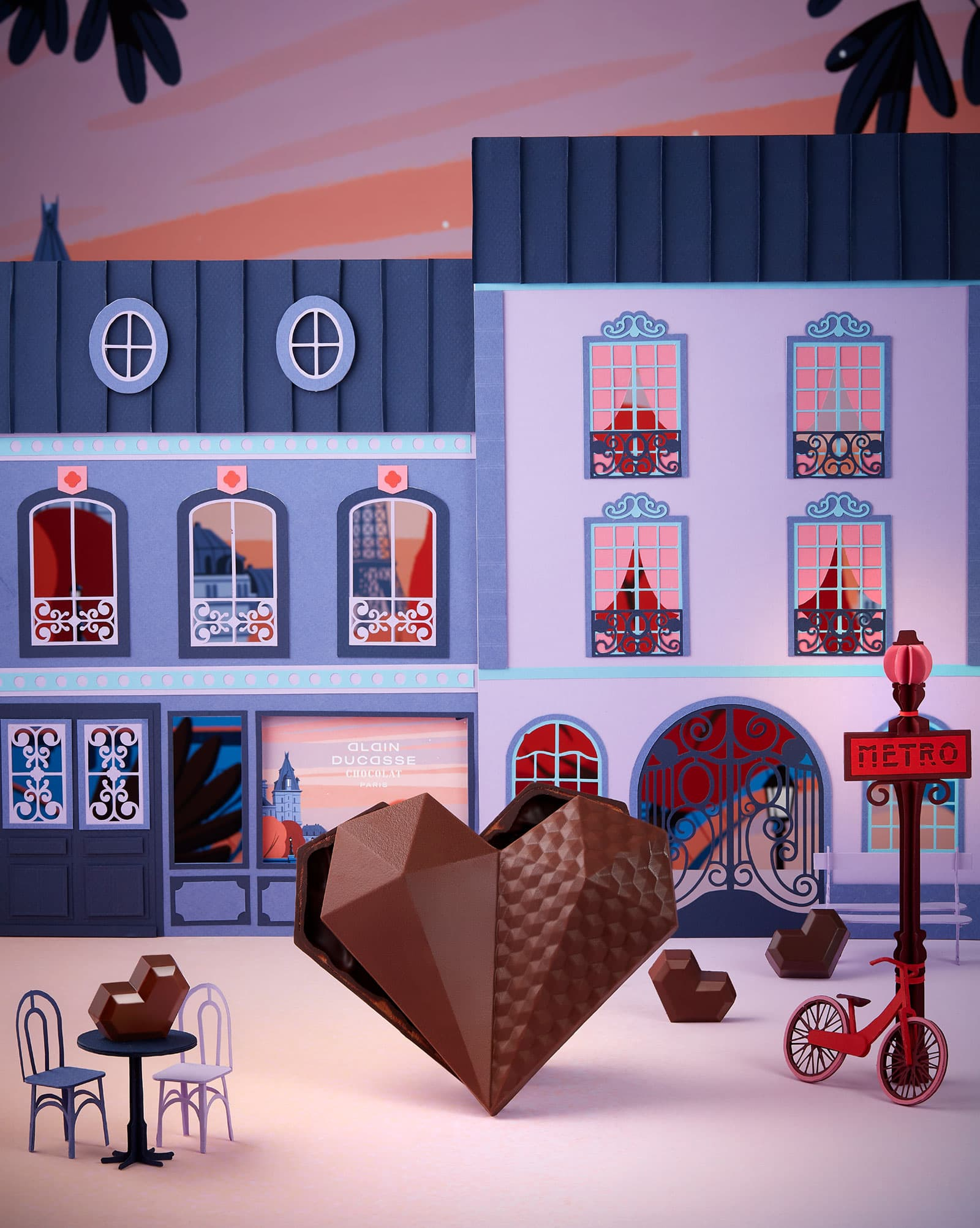 Blätterkrokant-Herz