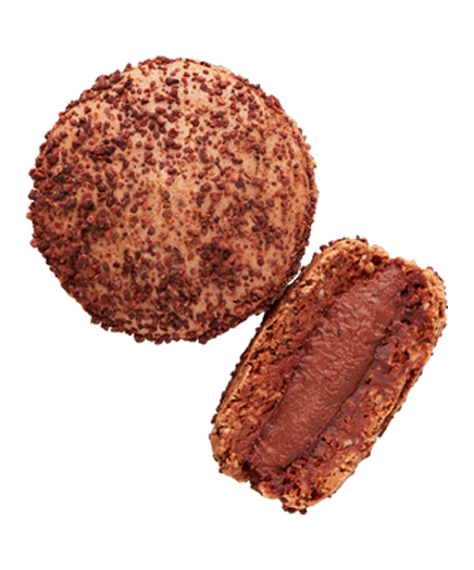 Schokoladen-Macaron