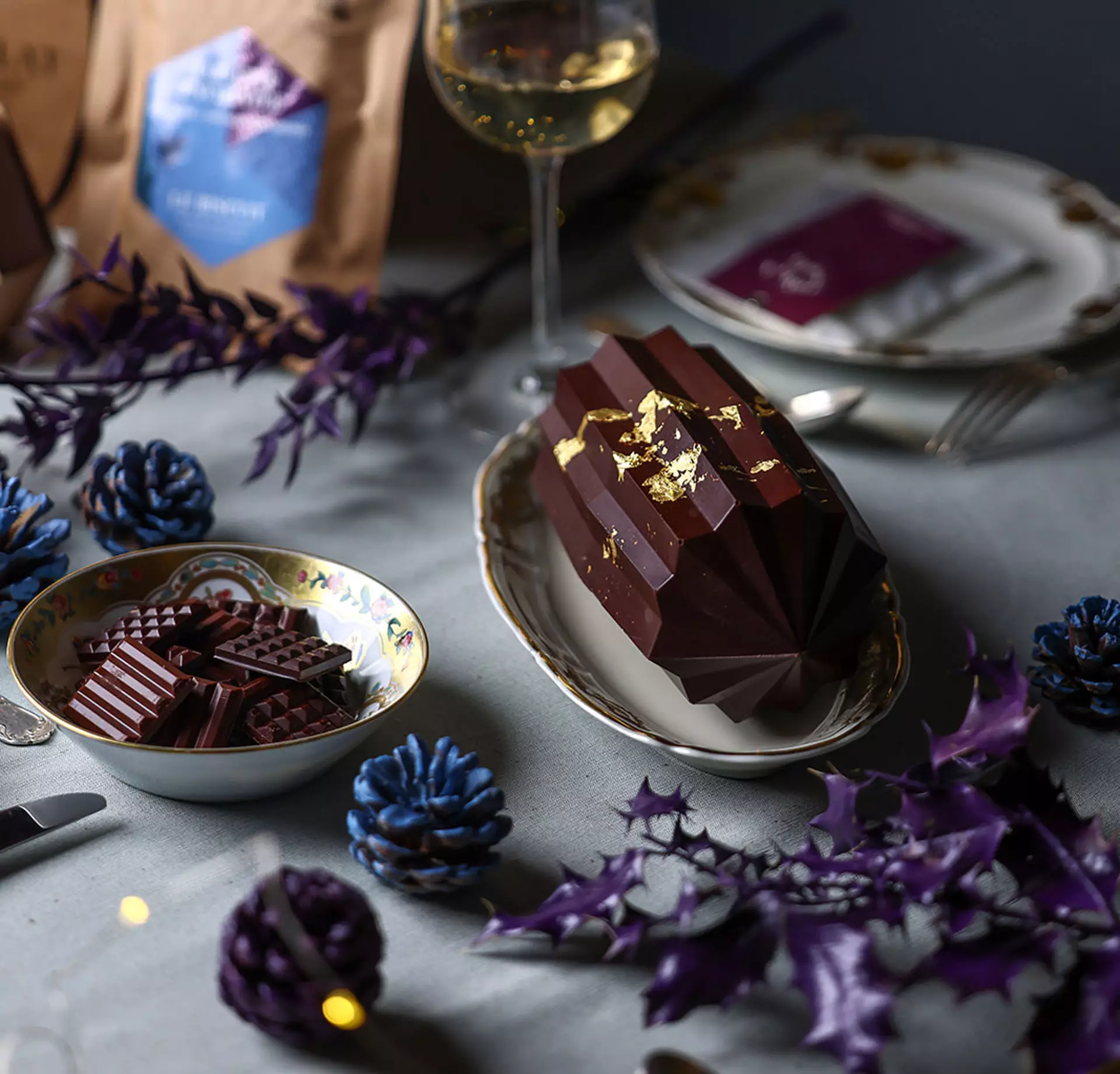 Illuminez vos tables de fêtes, avec les créations exclusives de la Manufacture de Chocolat