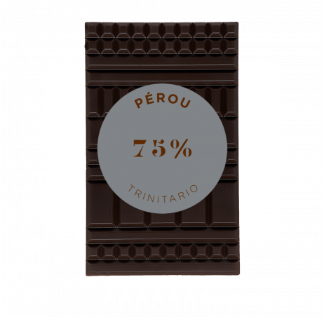 Peru 75%  - Single-Origin Chocolate Bar - Dark