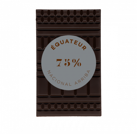 Ecuador 75% - Single-Origin Chocolate Bar - Dark