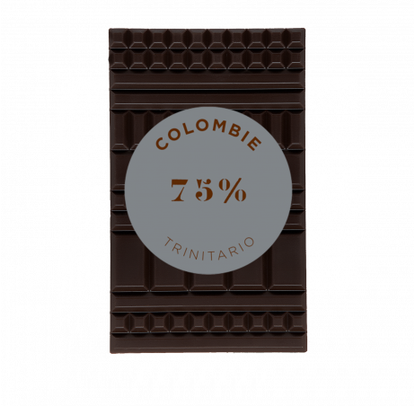 Colombia Trinitario 75% - Single-Origin Chocolate Bar - Dark
