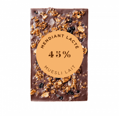 Muesli - Mendiant Chocolate Bar - Milk