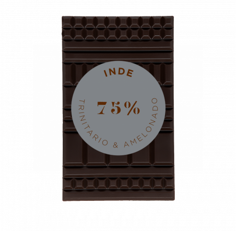 India 75% - Single-Origin Chocolate Bar - Dark