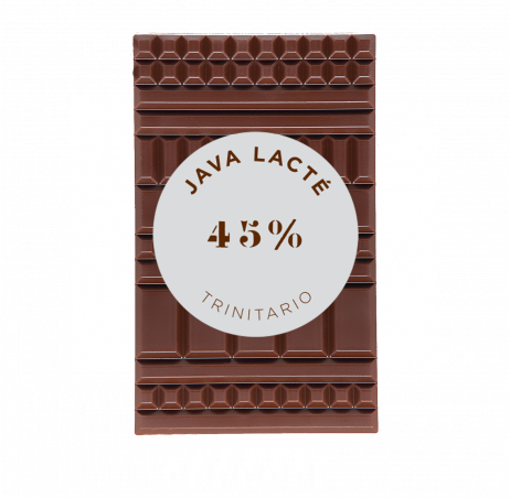 Java 45%  - Single-Origin Chocolate Bar - Milk
