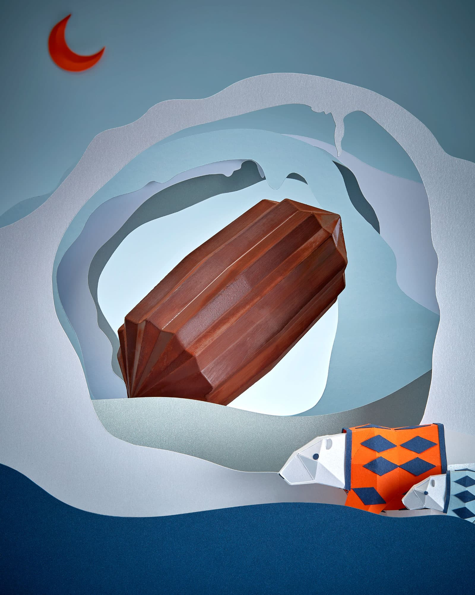 The christmas cocoa pod