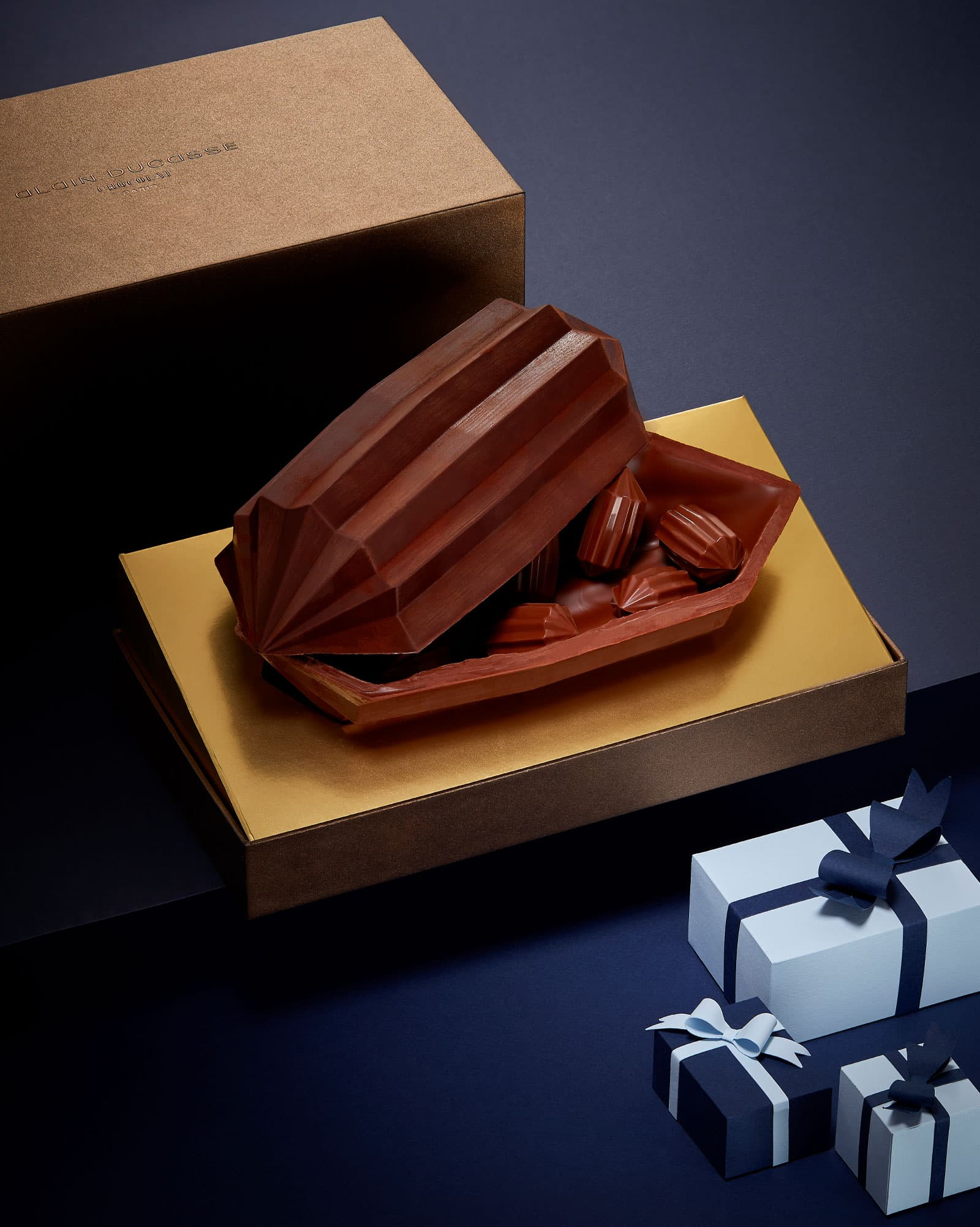 The christmas cocoa pod