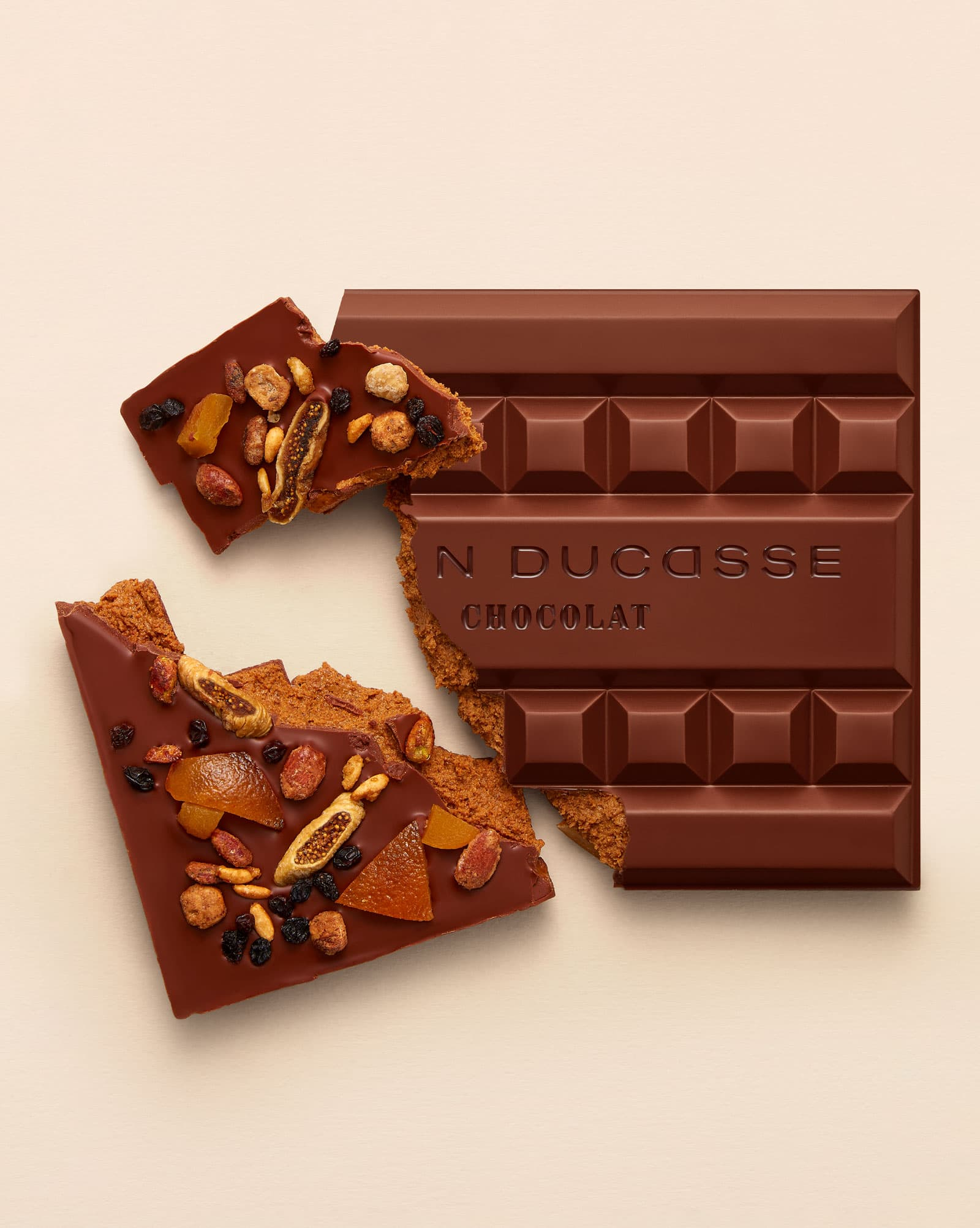 Christmas chocolate block